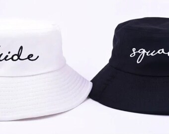 Bride and babe bucket hats