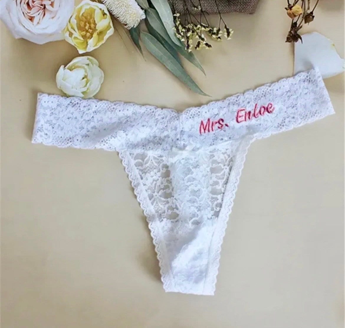 Custom Bride Underwear
