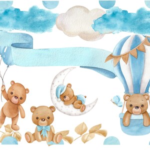 TEDDY BEAR Image Edible Cake Topper Baby BEAR Icing Sheets/baby Shower ...
