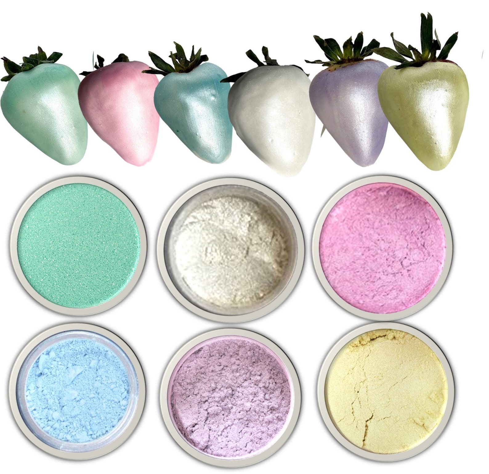 Caribbean Party colored Powder collection