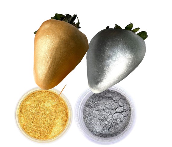 Фото блестки съедобные сердца золото Edible Gold Hearts Rainbow Dust, 2 гр