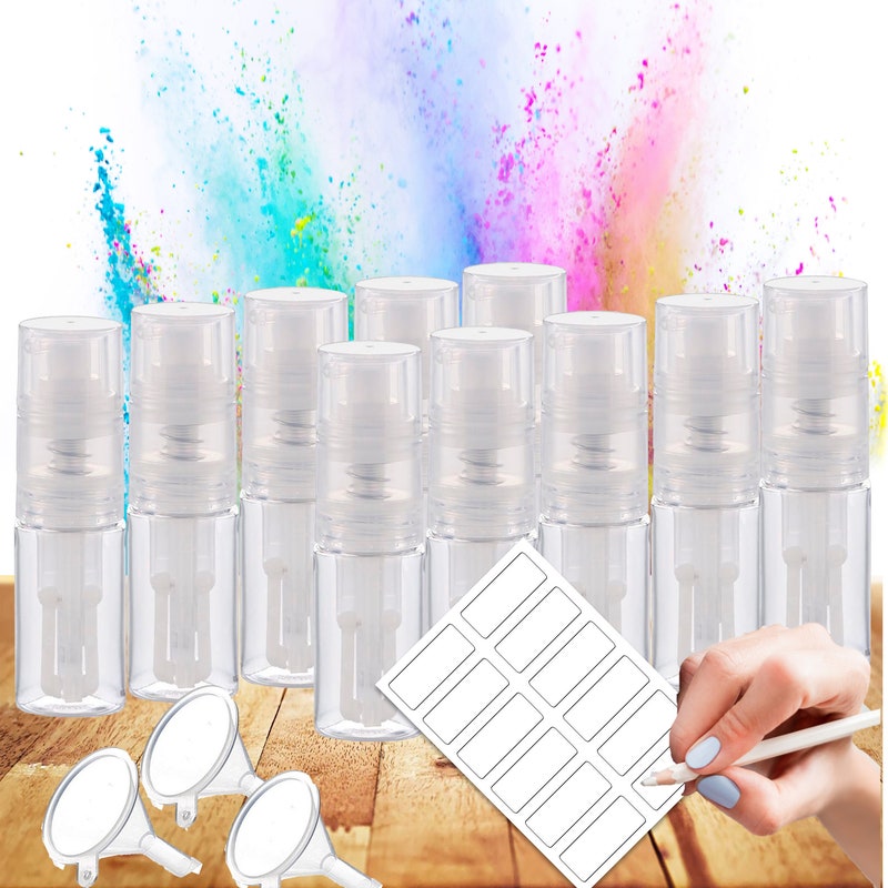 Dusting Containers Dusting Powder Containers and Puffs - Etsy