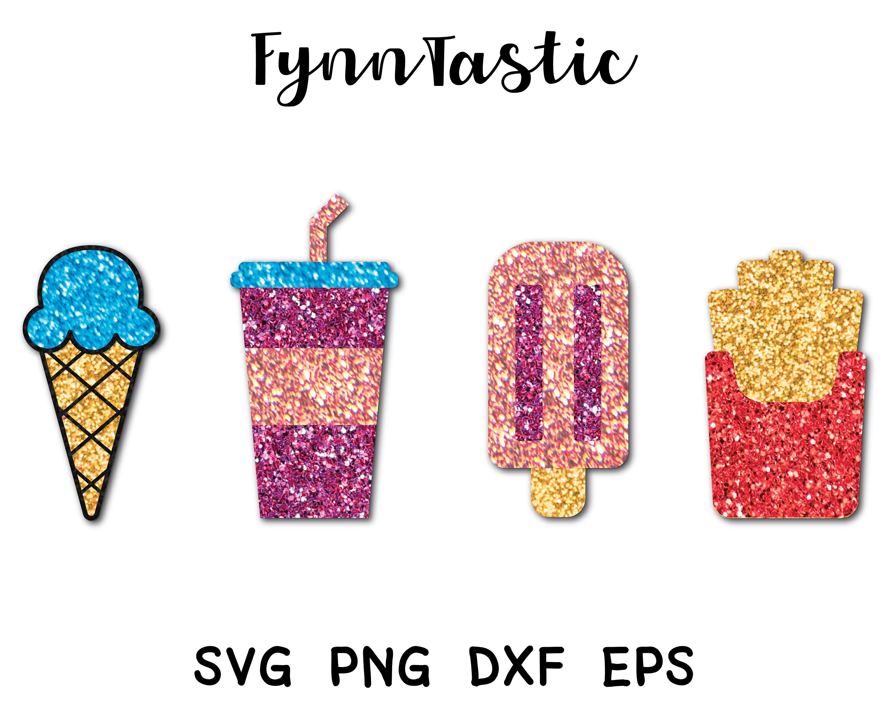 Ice Cream Snap Clip Cover SVG, Snap Clip SVG ,snap Clip Cover Template