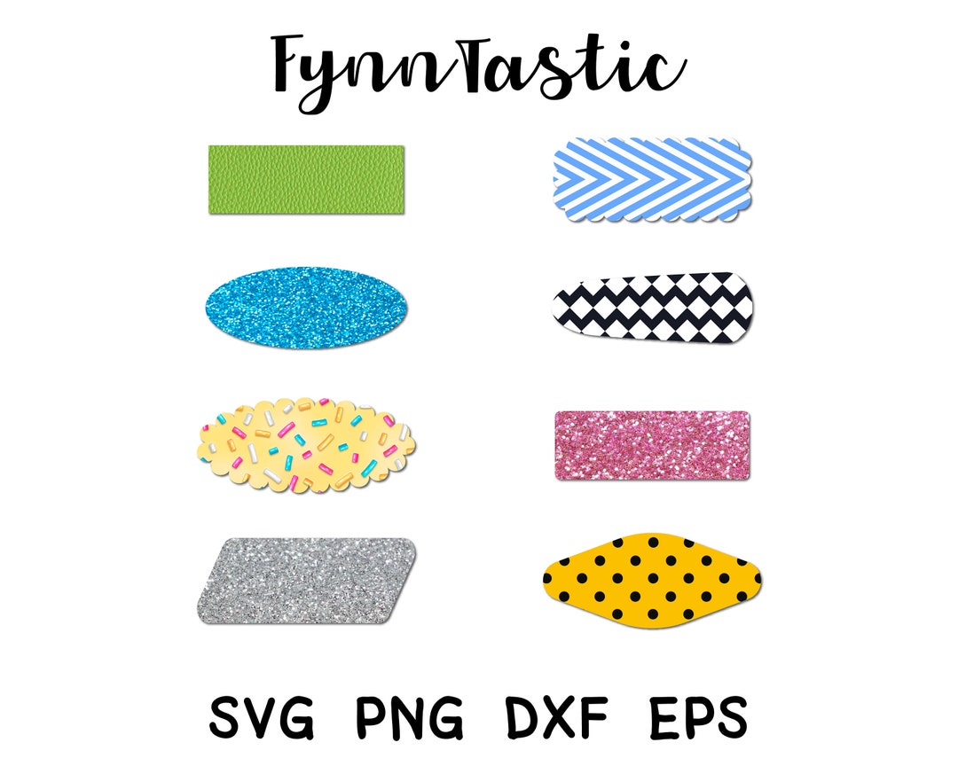 Snap Clip Cover SVG Snap Clip Cover Template Snap Clip Etsy