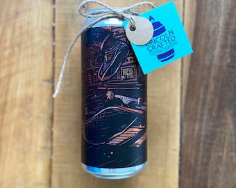 Tree House Brewing "Curiosity 106" (C106) Craft Beer Candle - *Scented* - Handmade - Wedding Gift - DIY - IPA - Made in U.S.A.