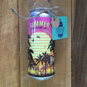 SUMMER - Craft CANdle - Vitamin Sea Brewing - 100% Soy Wax - *Scented* - Homemade - Wedding Gift - Groom Gift - DIY - IPA - Made in U.S.A.