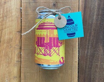 Tree House Brewing Co. “Weeknight" Craft Been Candle - 100% Soy - *Scented* - Handmade - Wedding - IPA - 12 oz. -