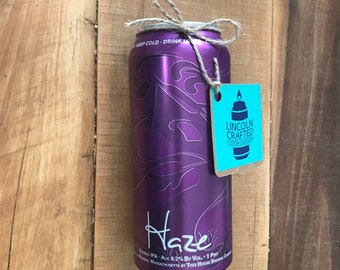 Tree House Brewing "Haze" Craft Beer Candle - *Scented* - 100% Soy Wax - Handmade - Wedding Gift - DIY - IPA - Worcester - Made in U.S.A.