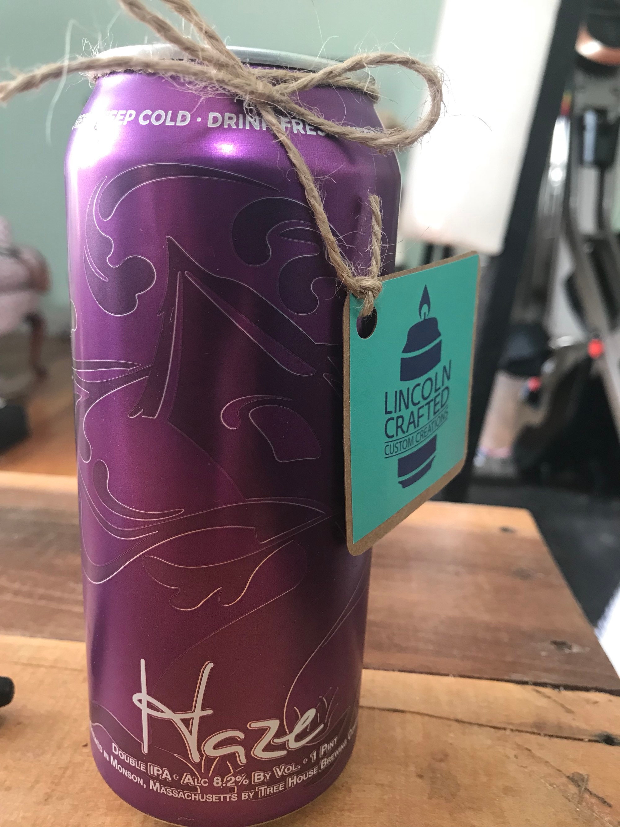 Tree House Brewing haze Craft Beer Candle Etsy