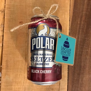 Polar Black Cherry Seltzer Craft Candle 100% Soy Wax Handmade CANdle Scented Wedding diy Worcester Made in U.S.A. image 4