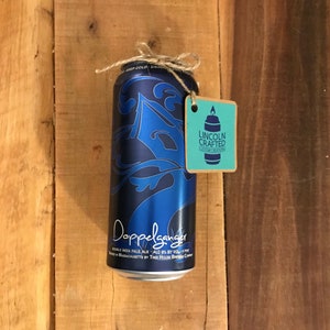 Tree House Brewing &quot;Doppelganger&quot; Craft Beer Candle - *Scented* -  100% Soy Wax - Handmade - Wedding Gift - DIY - IPA - Made in U.S.A.