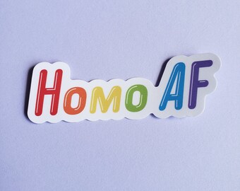 Homo AF Sticker