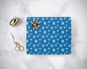 Butt Plug Snow Flake Holiday Gift Wrap