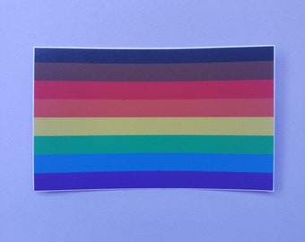 Philadelphia Pride Flag Sticker