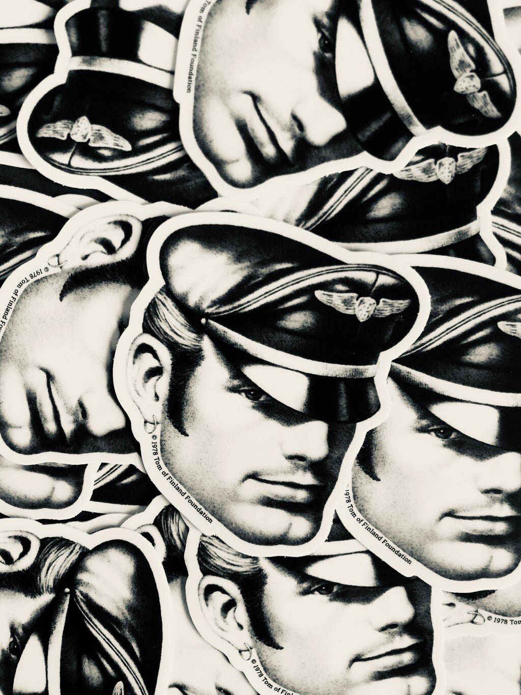 Tom of Finland Biker Head Sticker - Etsy