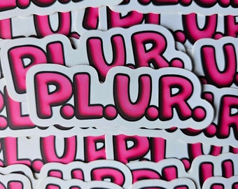 PLUR Sticker