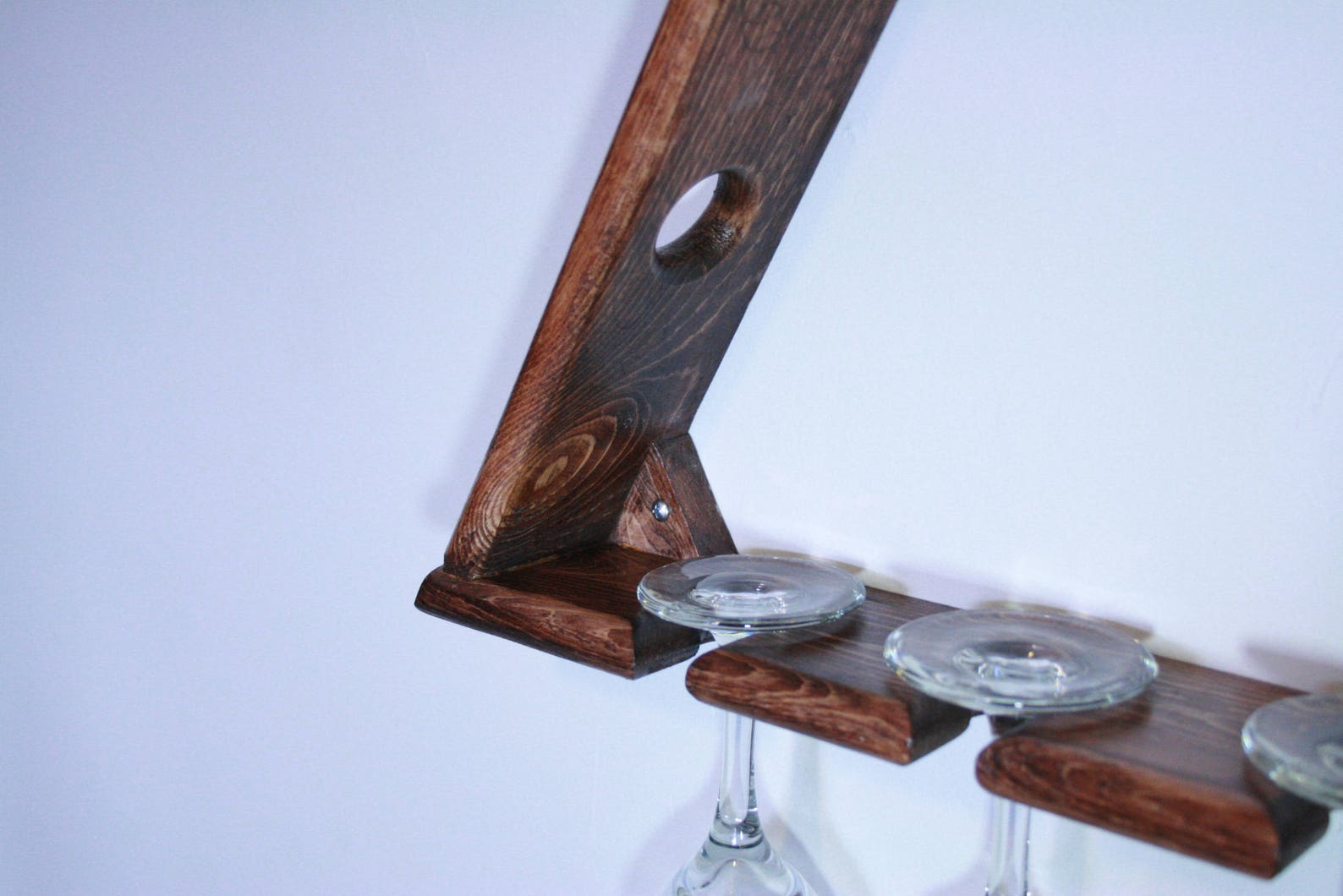 Triangular Wine Rack Triangle Wine Rack - Etsy