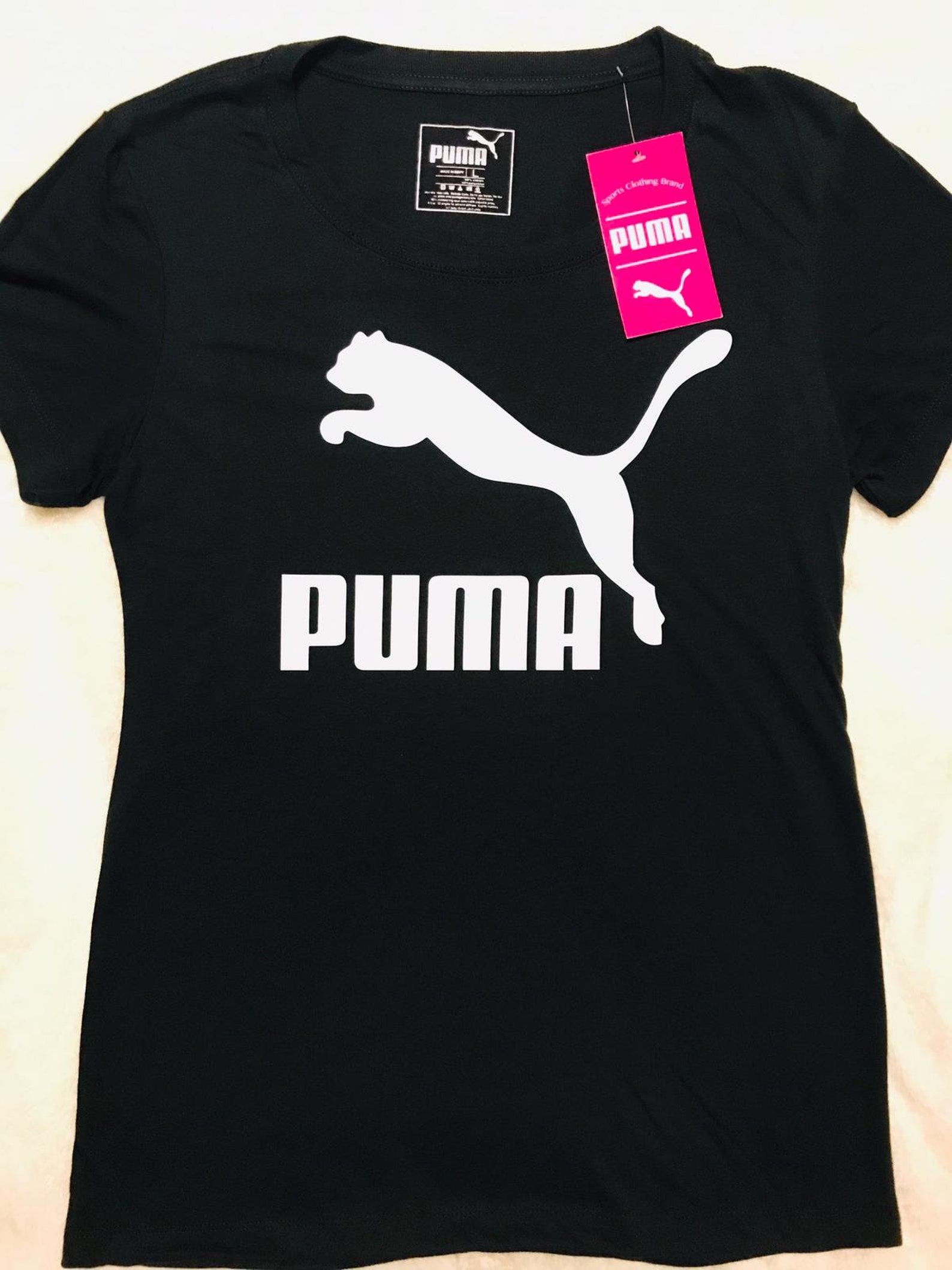 PUMA women's T-Shirt. New with tag labels. Short Sleeve. | Etsy