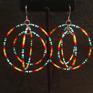 Triple Hoop Earrings - “The Hoop Dancer”