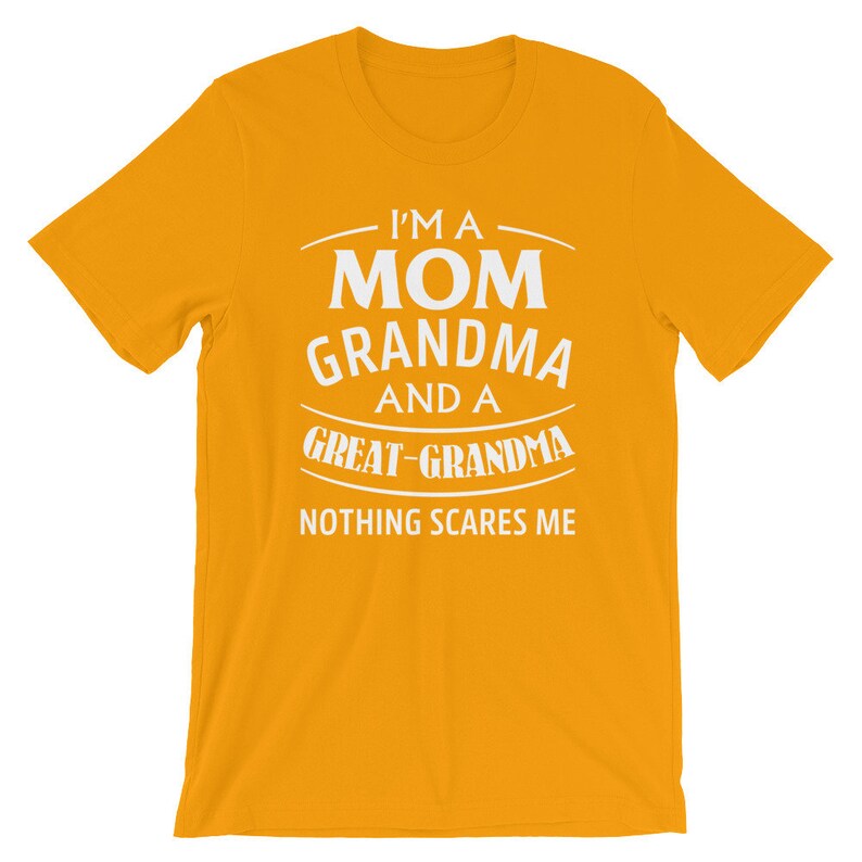 I'm Mom Grandma And A Great Grandma TShirt Humor Shirt  Etsy