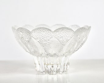 Medea glass bowl Lausitzer Glas VEB Glaswerk Döbern Rosemarie Koschnick