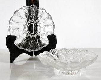 Medea glass bowls Lausitzer Glas VEB Glaswerk Döbern Rosemarie Koschnick