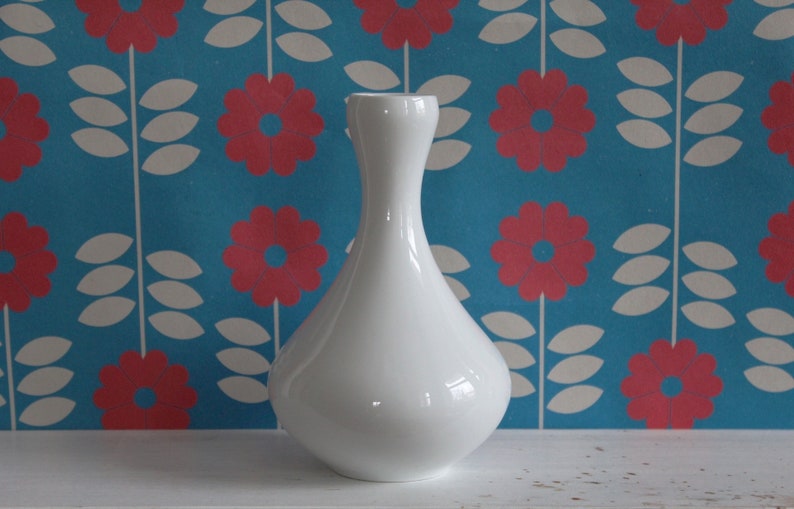 Vintage Vase weiss Fürstenberg Bild 1