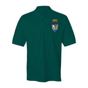 1/75th Ranger Battalion  -Embroidered Cotton Polo Shirt -1685