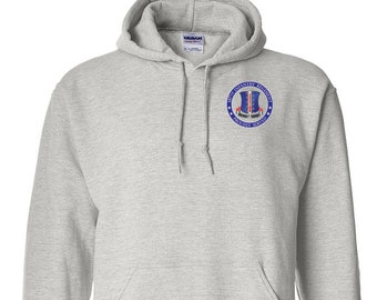 187th Regimental Combat Team "RAKKASANS" Embroidered Hooded Sweatshirt-13813