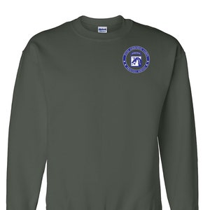 18th Airborne Corps Embroidered Sweatshirt-12944 - Etsy
