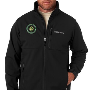 4th Infantry Division Embroidered Columbia Ascender Soft Shell Jacket-12684