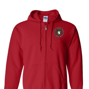 Special Operations Command Embroidered Hooded Sweatshirt w/ Zipper-12480