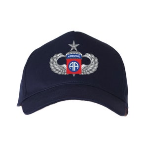 82nd Airborne Division &quot;Senior&quot;   Embroidered Baseball Cap-10892