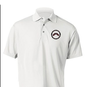 75th Ranger Regiment Embroidered Moisture Wick Polo Shirt -9522