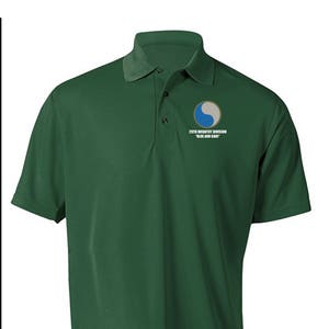 29th Infantry Division -Embroidered Moisture Wick Polo Shirt -7590