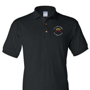 75th Ranger Regimentembroidered Cotton Polo Shirt 10505 - Etsy