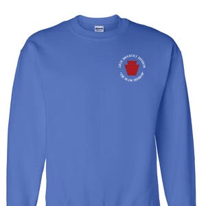28th Infantry Division Embroidered Sweatshirt-7451