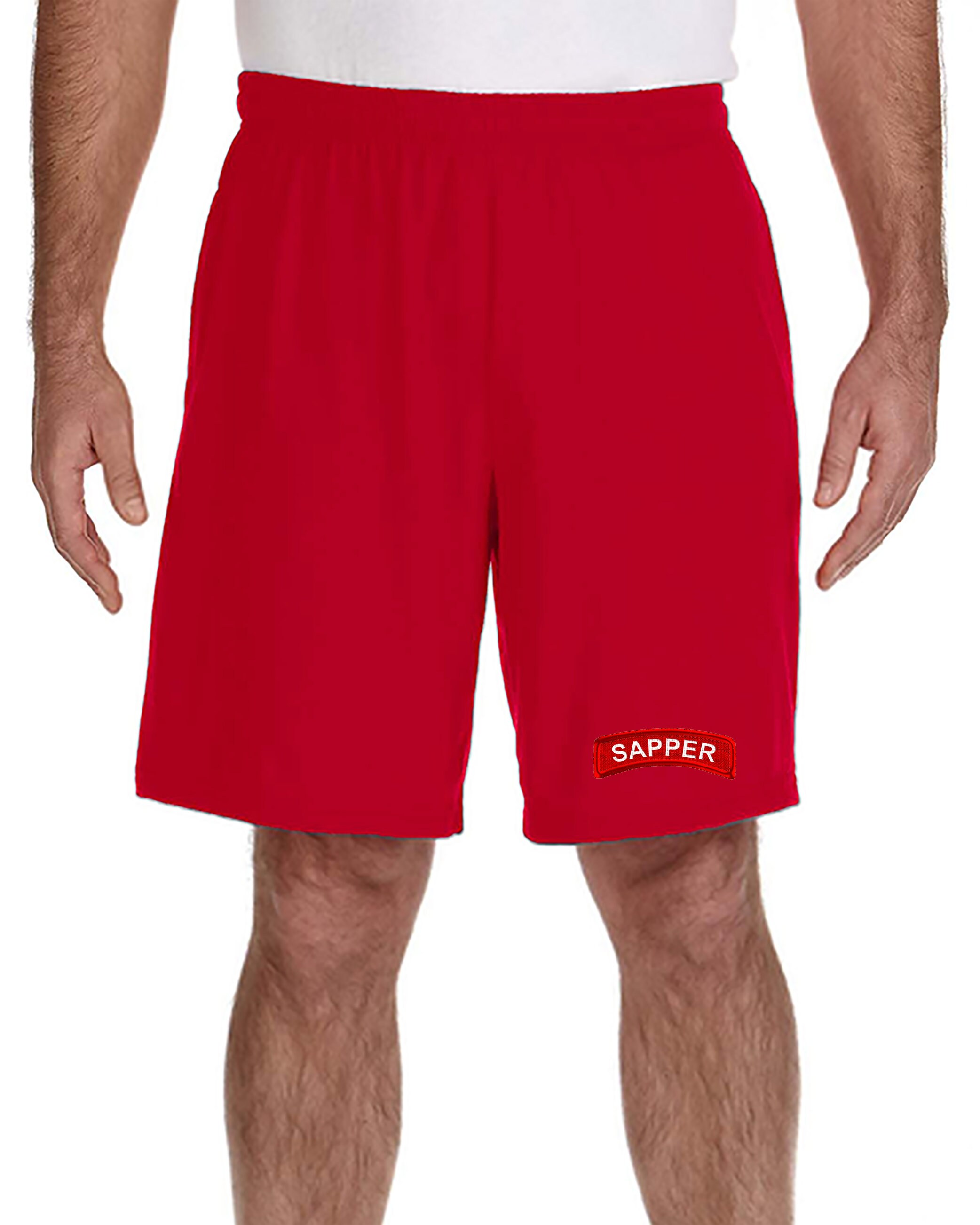 US Army Sapper Embroidered Gym Shorts -10619 - Etsy