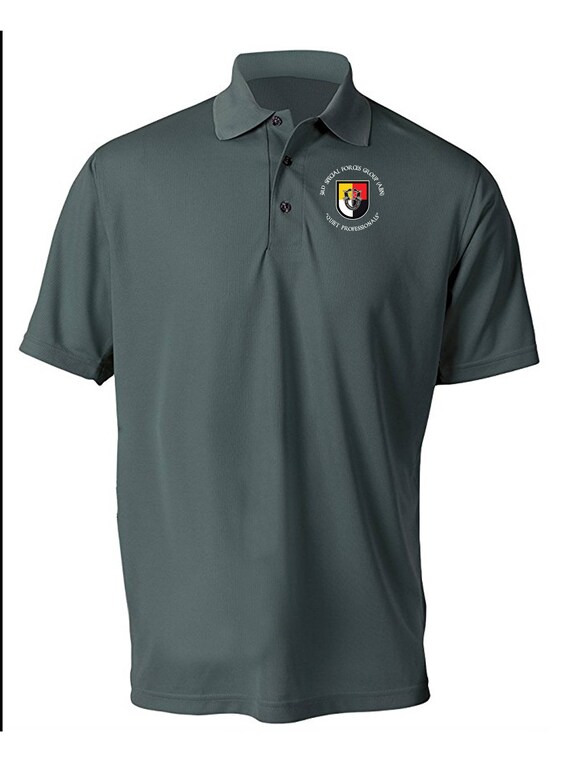 3rd Special Forces Group Embroidered Moisture Wick Polo 3rd Special Forces Group Embroidered Moisture Wick Polo