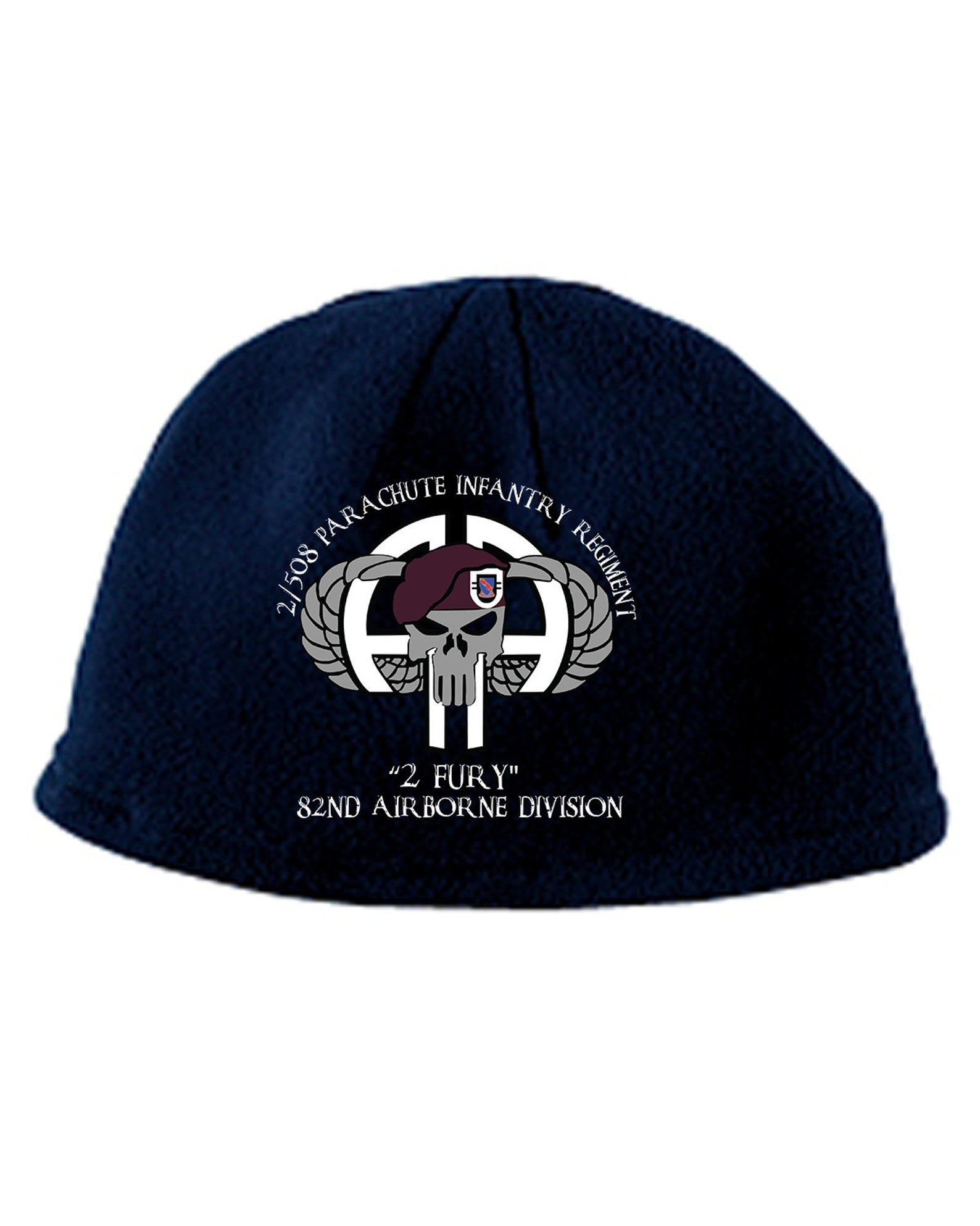 2508th Parachute Infantry Regiment Embroidered Fleece Etsy