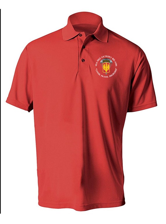 18 artillerie Brigade (Airborne) Polo humidité brodé mèche Polo (Airborne) Shirt-10767 7f2015 18 artillerie Brigade (Airborne) Polo humidité brodé mèche Polo (Airborne) Shirt-10767 7f2015