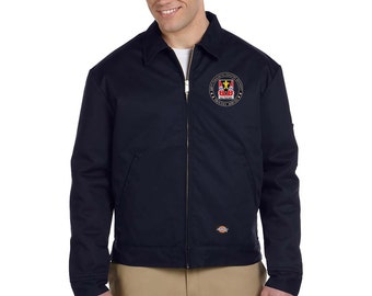 509th Embroidered Dickies 8 Oz. Lined Eisenhower Jacket-15037 - Etsy