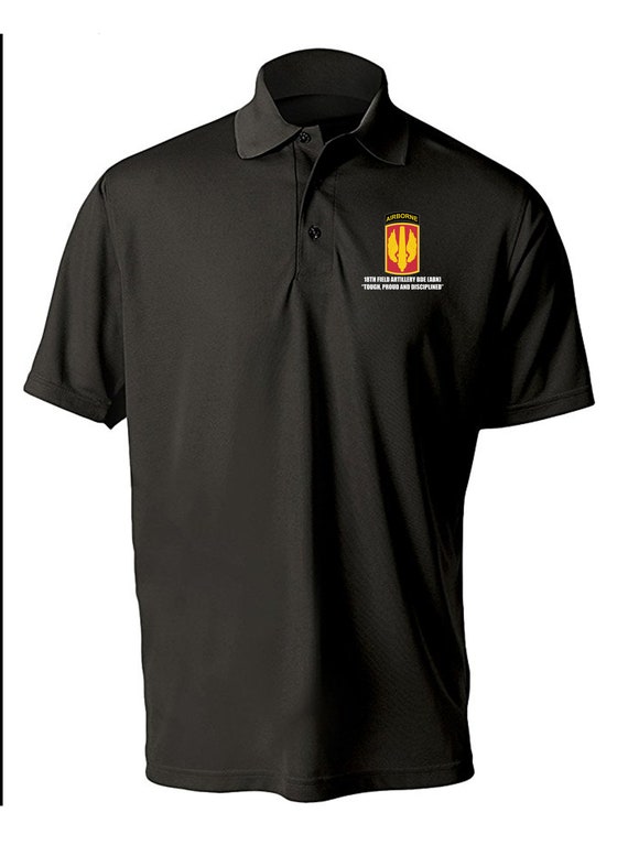 18 artillerie Brigade mèche (Airborne) humidité brodé mèche Brigade Polo Shirt-10747 cb66e2 18 artillerie Brigade mèche (Airborne) humidité brodé mèche Brigade Polo Shirt-10747 cb66e2