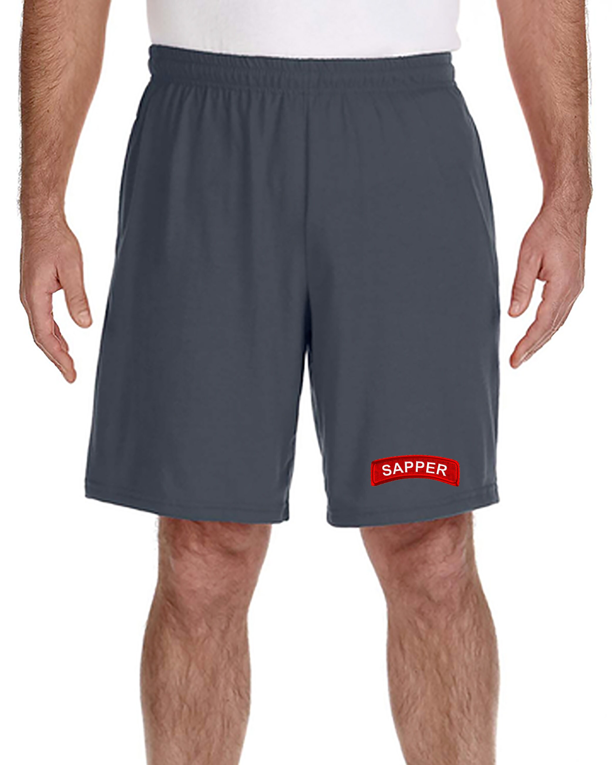 US Army Sapper Embroidered Gym Shorts -10619 - Etsy