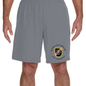 46th Special Forces Group Embroidered Gym Shorts -9644