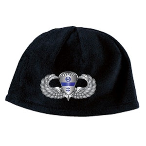 325th Airborne Infantry Regiment Basic Wings Embroidered Fleece Beanie-15607