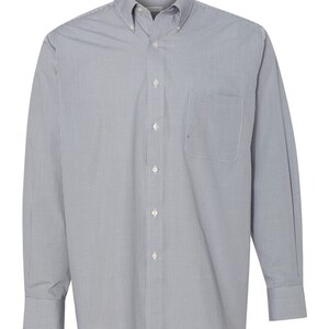 325th Airborne Infantry Regiment Embroidered Van Heusen Oxford Dress Shirt-16968-5