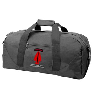 USASOC Embroidered Duffel Bag-14016