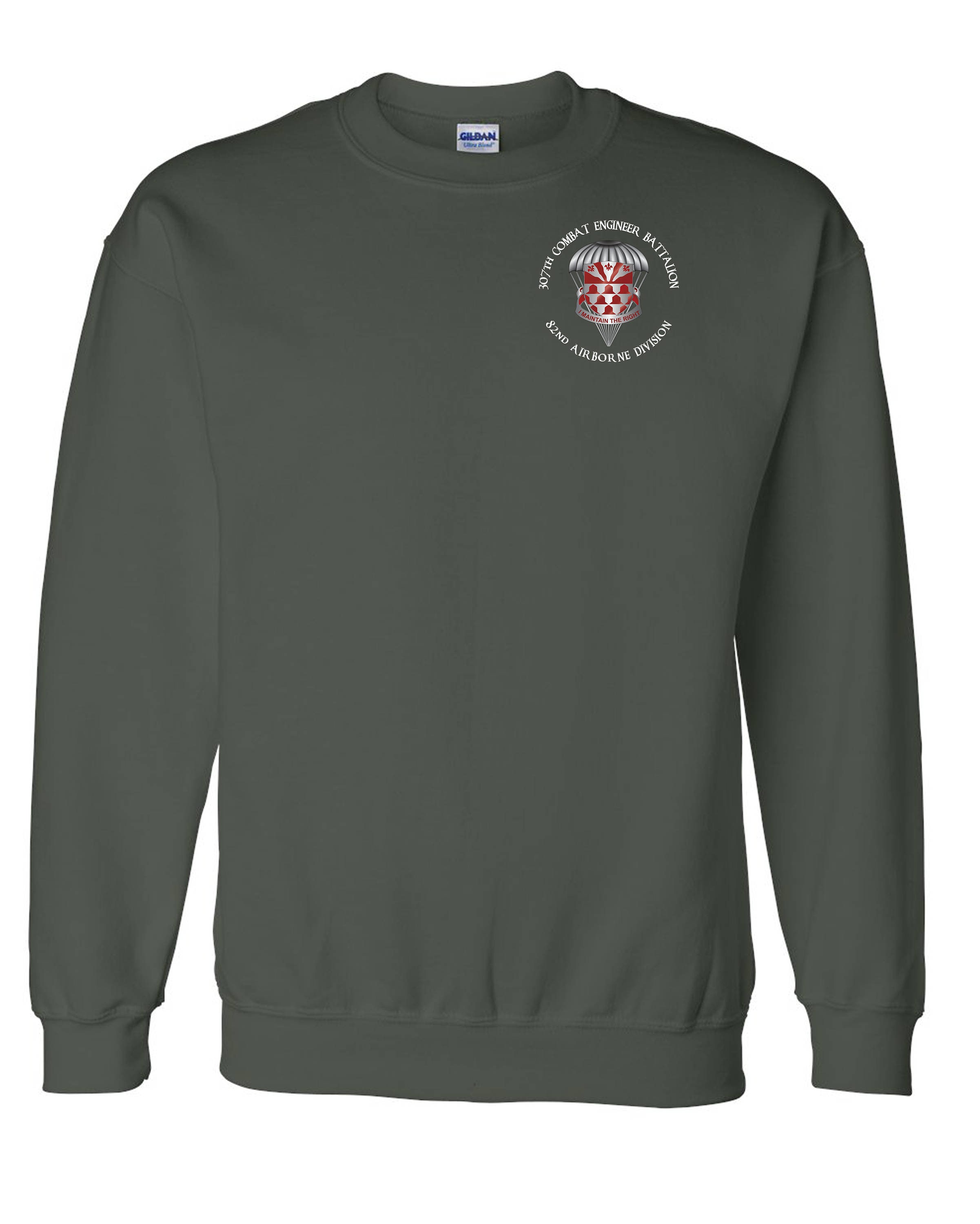 307th Combat Engineer Battalion airborne Embroidered Sweatshirt 3480 Etsy