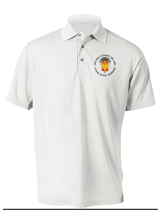 18 artillerie Brigade (Airborne) Polo humidité brodé mèche Polo (Airborne) Shirt-10767 7f2015 18 artillerie Brigade (Airborne) Polo humidité brodé mèche Polo (Airborne) Shirt-10767 7f2015